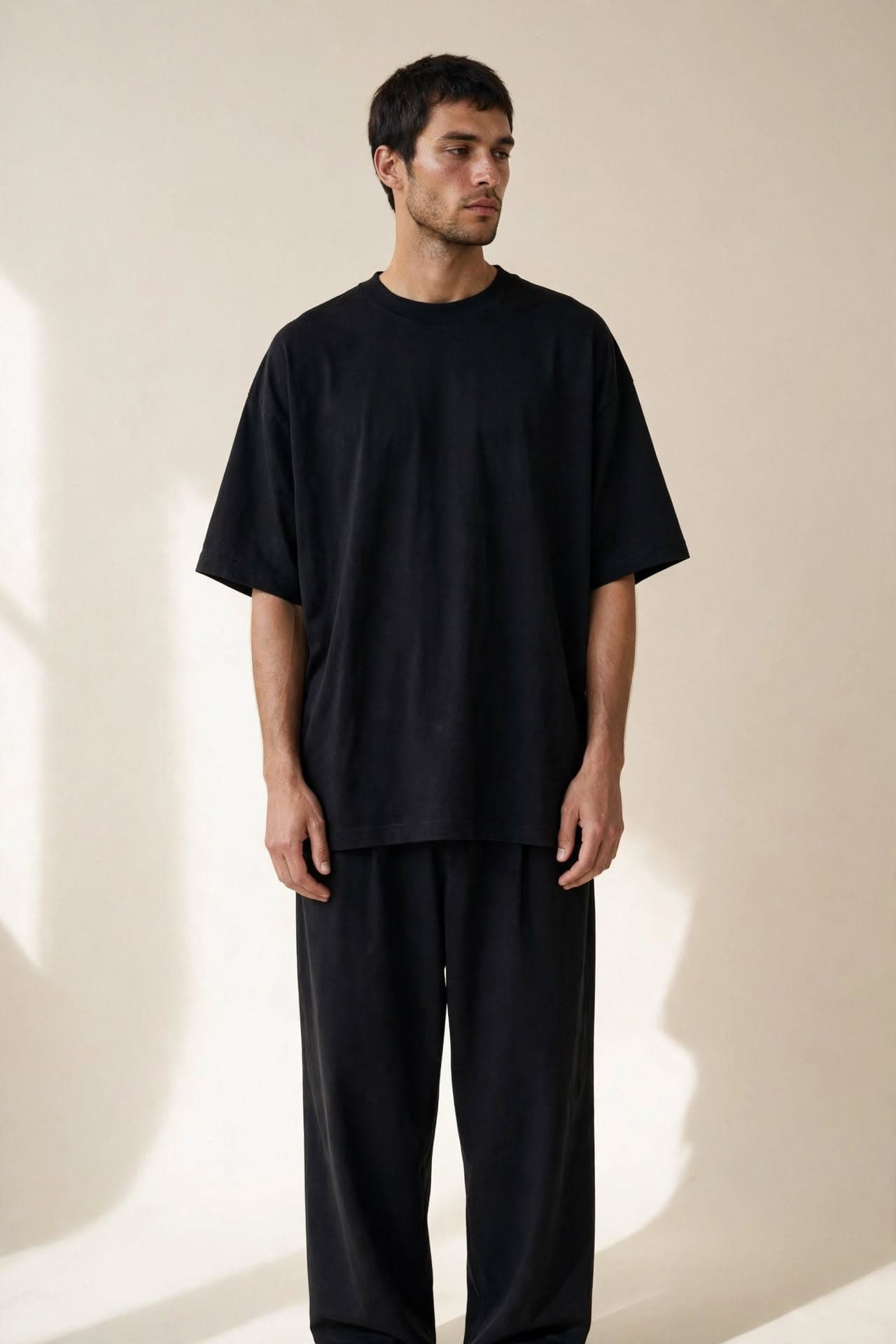 Oversize liso Negro